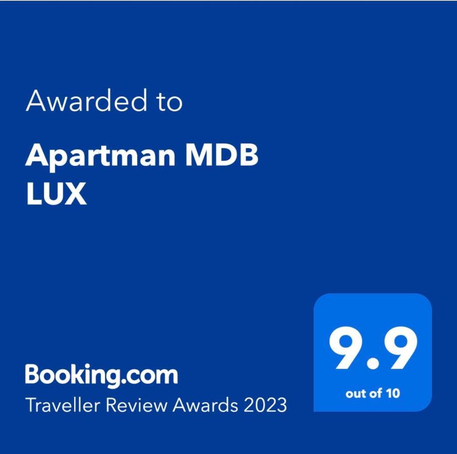 Apartman Mdb Lux Subotica Esterno foto