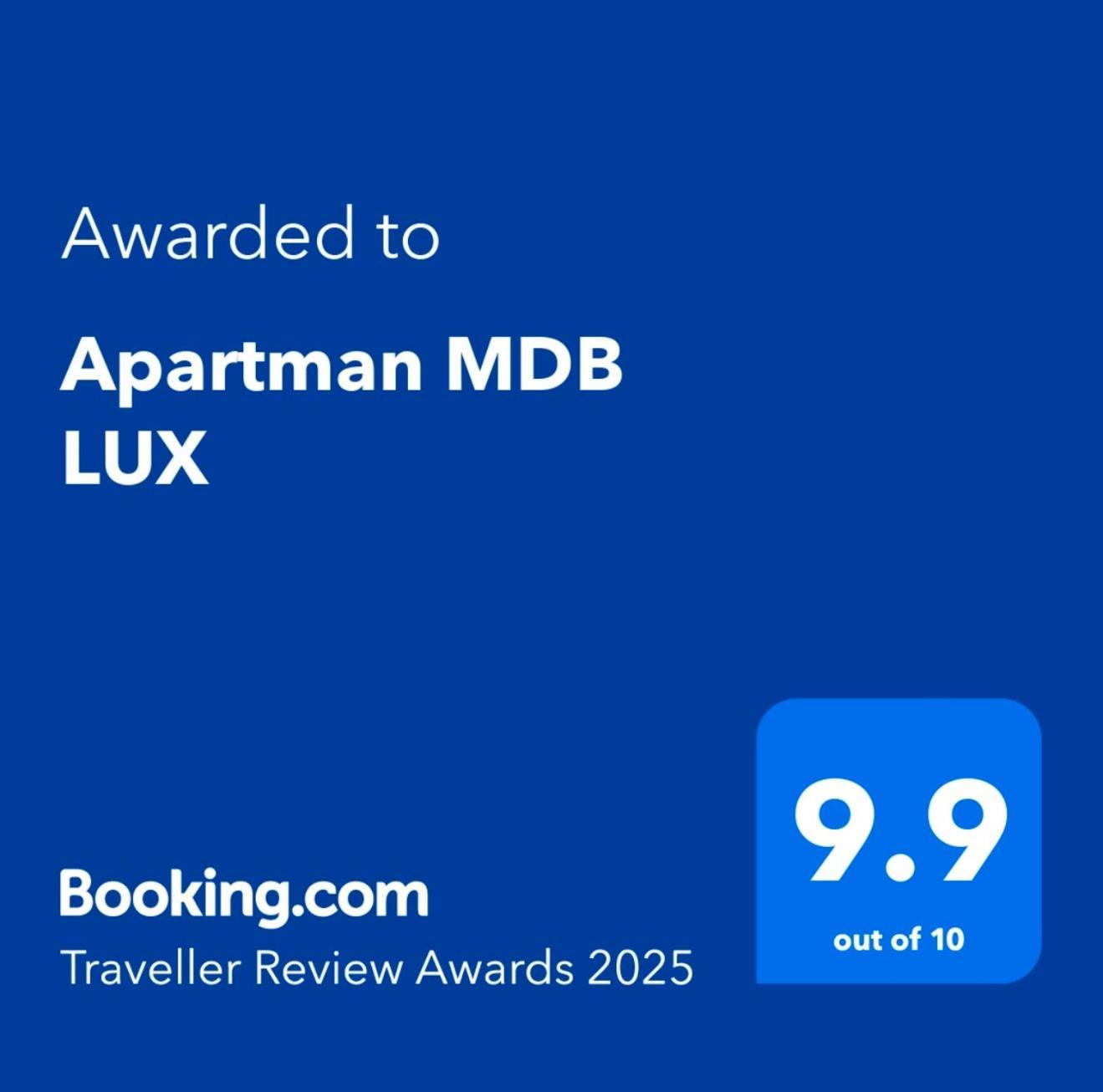 Apartman Mdb Lux Subotica Esterno foto